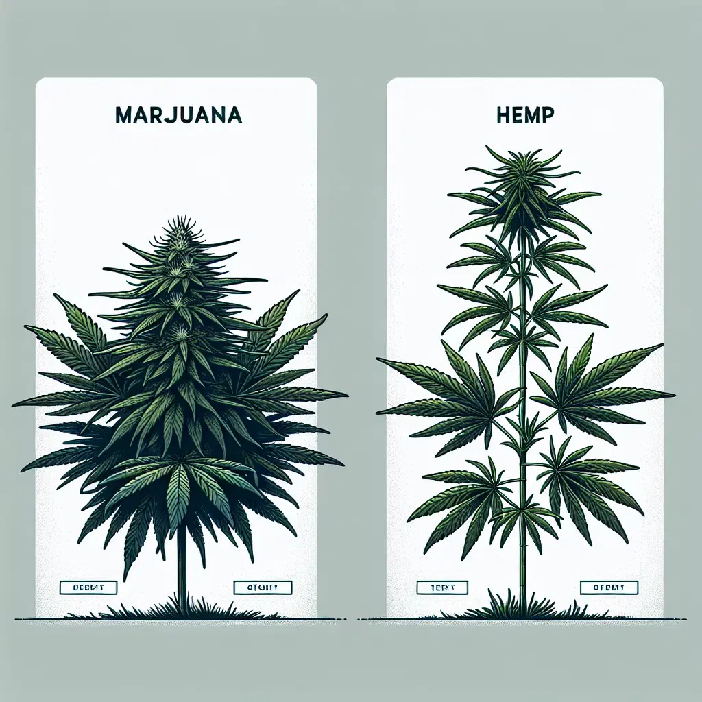 how is marijuana different from hemp