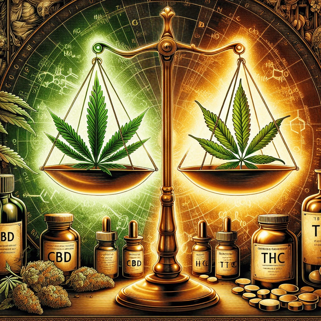CBD vs THC for medical use