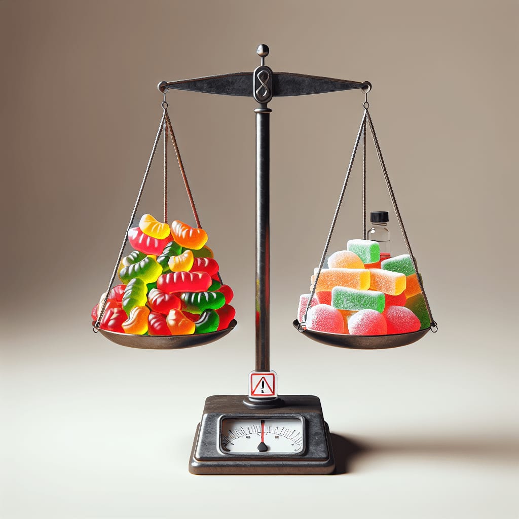 Edible gummies: pros and cons