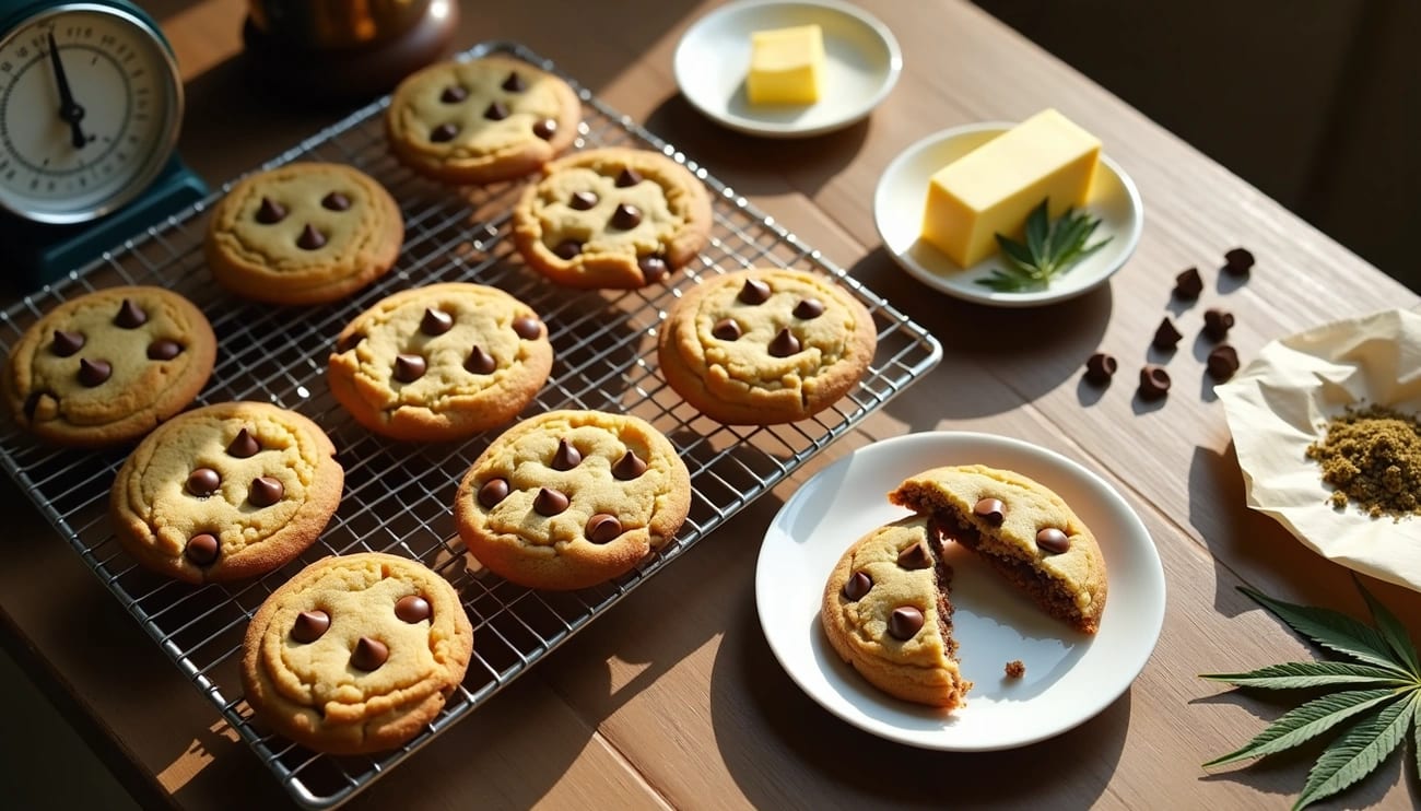cannabis infused cookies
